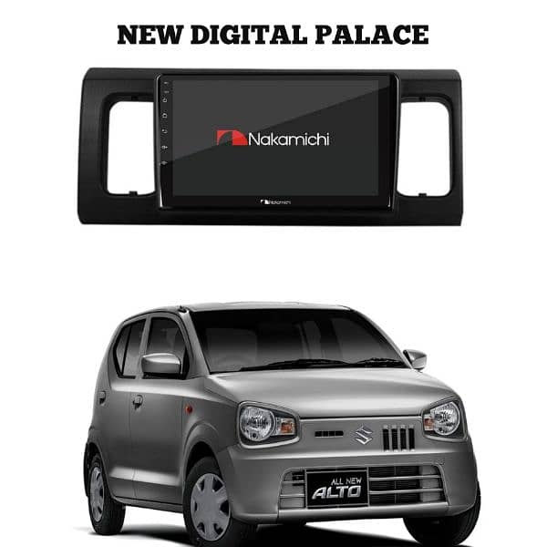 Suzuki Alto 2019-2014 Android LCD navigation Touchscreen Panel 0