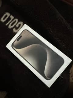 Iphone15pro natural titanium,nonactive