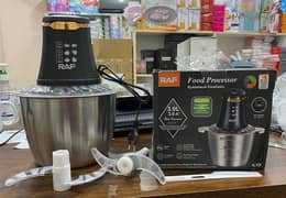 *RAF 3L Stainless Steel Food Processor (Electrical)