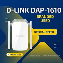 D-Link/WiFi/Dual Band/Ex-tend'erDAP-1610AC1200 (Branded Used) 0