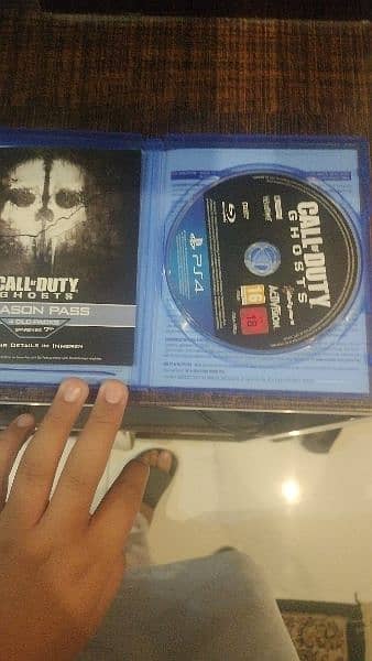 PS4 cd call of duty ghost 1
