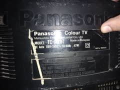 original Panasonic remote control full colour tv 0