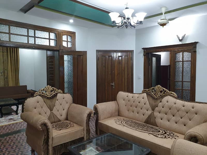 4 Marla Brand New Full Furnished Ground Portion For Rent in G13 4