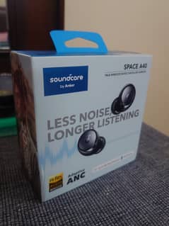Anker SoundCore Space A40 Noise Cancelling Earbuds (Sealed Box Packed)