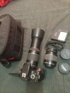 Canon 600D With 18-55 & 75-300 Stm Lens . 03172717338