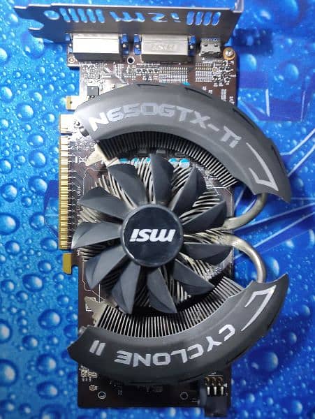 Nvidia MSI gtx 650ti oc special edition 3