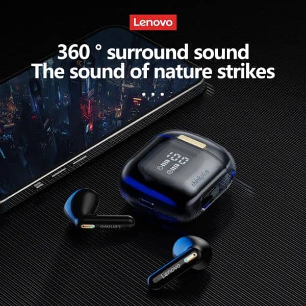 Lenovo LP6 Pro Earphones Wireless Earbuds 3