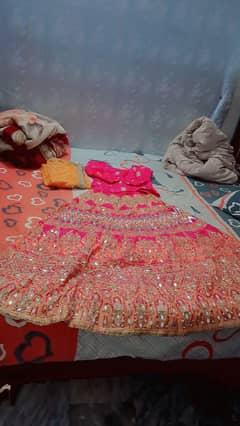 its brand new lehnga only 1 hour use