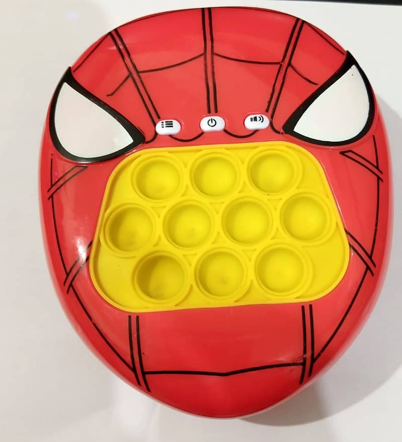 Quick Push Poppit Game Toy Spiderman 1