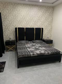 King size bed with dressing table