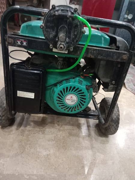 we are selling a new generator ok condition in reasonable price 3