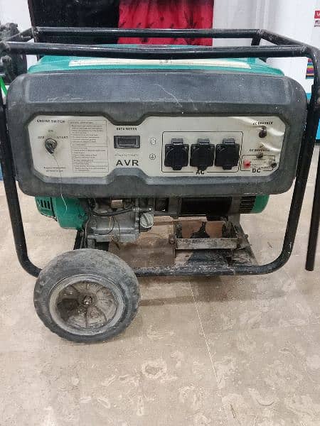 we are selling a new generator ok condition in reasonable price 6