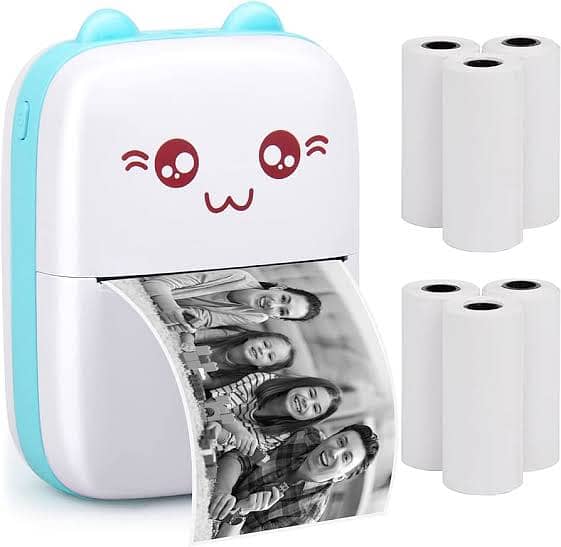 Portable Mini Printer (Inkless) FREE DELIVERY 3