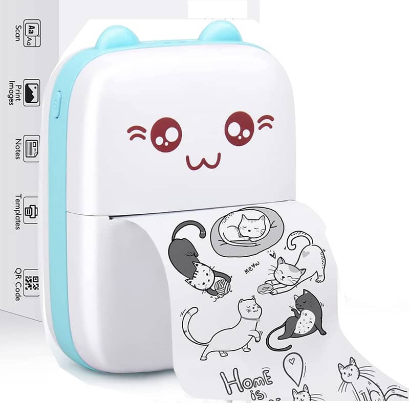 Portable Mini Printer (Inkless) FREE DELIVERY 4