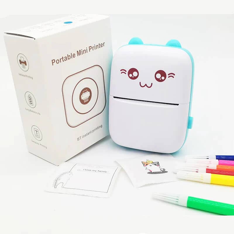 Portable Mini Printer (Inkless) FREE DELIVERY 5