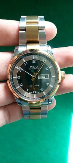 Swiss Watches Famous name all over Pakistan Mido tow tone Automatic