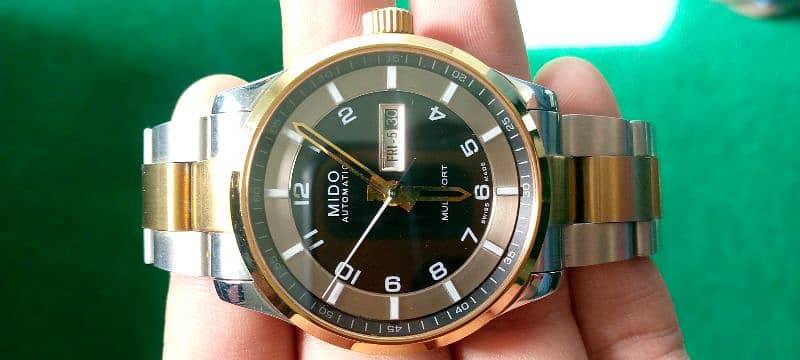 Swiss Watches Famous name all over Pakistan Mido tow tone Automatic 1