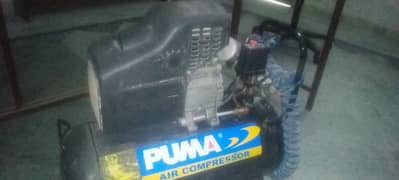 Sold. Air Compressor PUMA /Drill Machine IGNCCO/Pedestal Grinder LOCAL 0