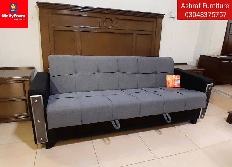 Molty| Chair set |Stool| L Shape |Sofa|Sofa Combed|Double Sofa Cum bed 10