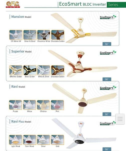 Ceiling Fan 56 (Every type fan available evry fan has different price) 3