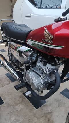 Honda CG 125 self start 5 Gear Mint 0