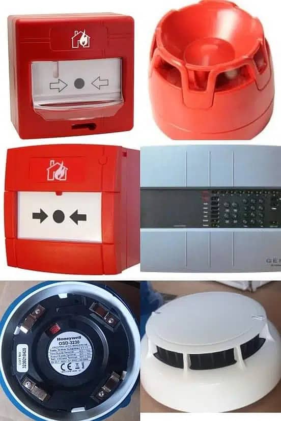 Fire Alarm System, Smoke fire detector, Smoke detection. electric fenc 3