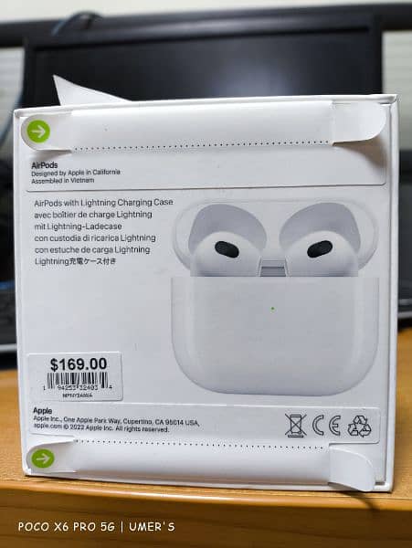 Apple AirPods (3rd generation - Lightning) Original Sealed Box 1