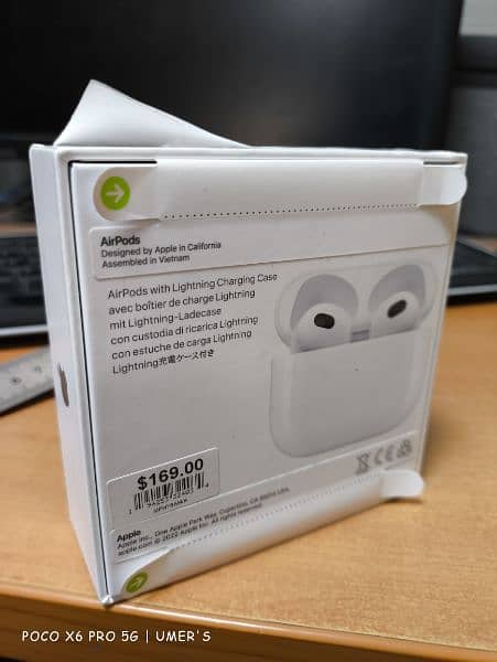 Apple AirPods (3rd generation - Lightning) Original Sealed Box 6