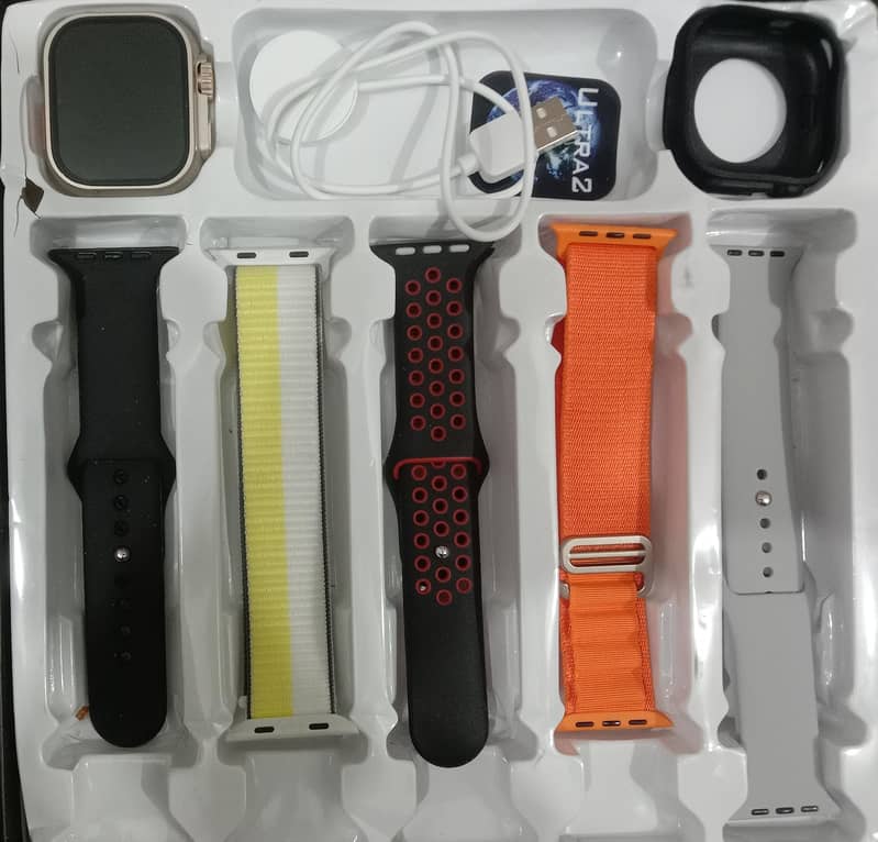 Ultra 10 Smart Watch 10 in 1, 1 Watch 10 Straps Box SET 03488828552 2