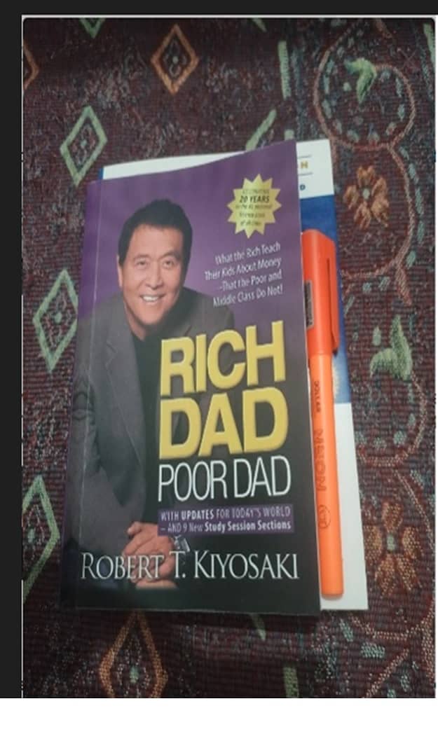 BOOK -Rich Dad, Poor Dad by Robert T. Kiyosaki 0
