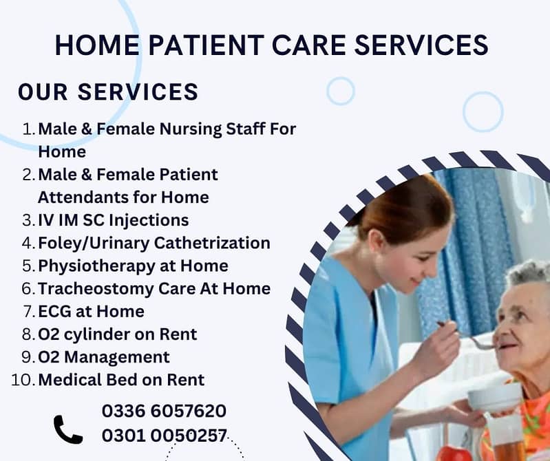 Home Medical care , Nurse , Patient Attendant  , Physiotherapy 1