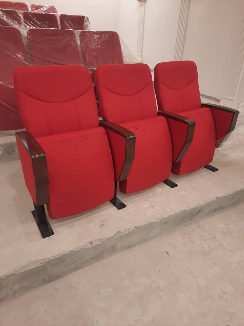auditorium chairs /  Recliner Sofa / sofa chairs  / wooden sofa 4
