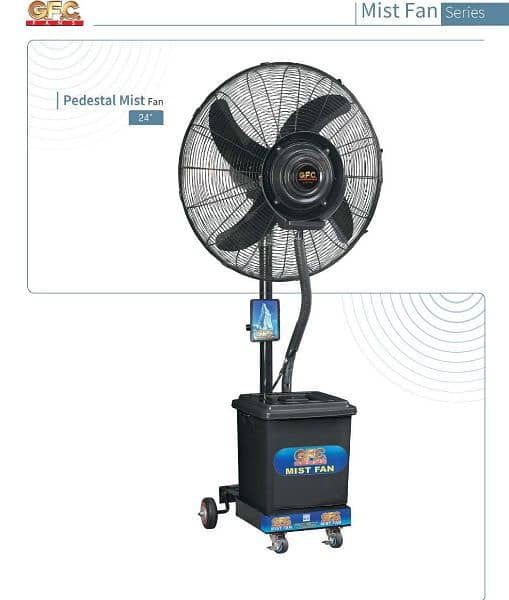 Pedestal fan (every fan have different price available) 5