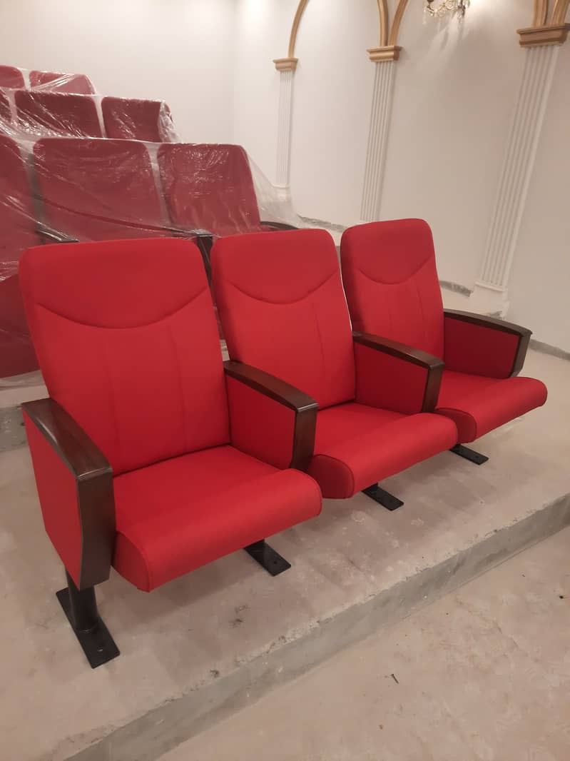 auditorium chairs /  Recliner Sofa / sofa chairs  / wooden sofa 2