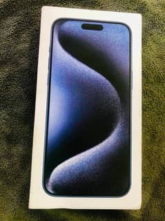 Iphone 15 Pro Max Blue Titanium
