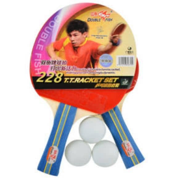 Table tennis Recket double fish 0