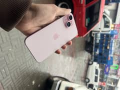 Iphone 15 With Box dual physical simtime 4months remaining