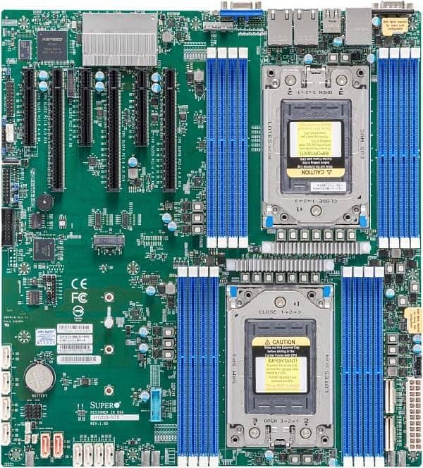 Supermicro H11DSI-N6 Motherboard +2* EPYC 7763 2.45Ghz Processor avail 0