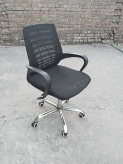 Office revolving chair/height adjustable/Low back.