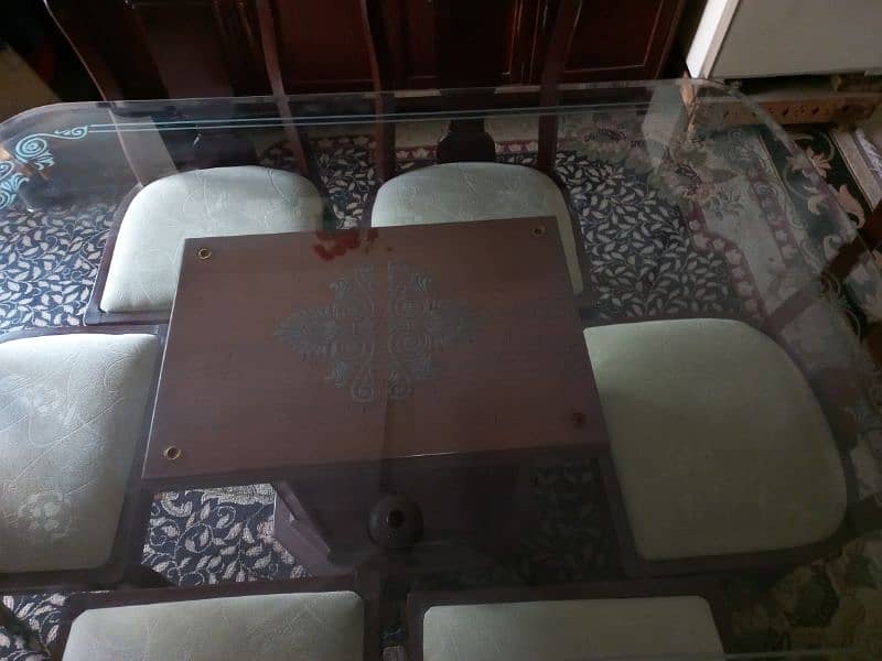 Brand New Glass Dining Table Set 3