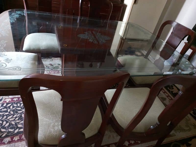 Brand New Glass Dining Table Set 4