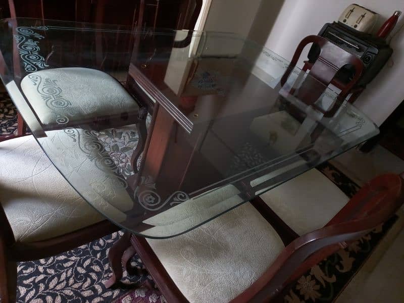 Brand New Glass Dining Table Set 5