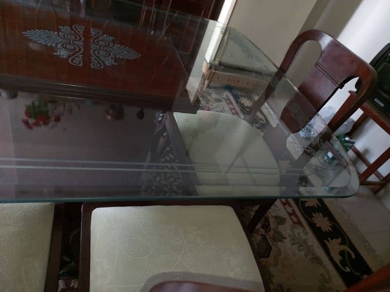 Brand New Glass Dining Table Set 7