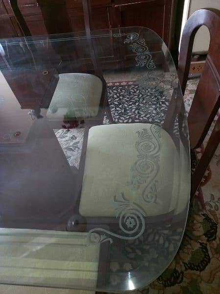 Brand New Glass Dining Table Set 10