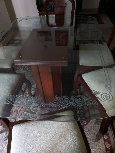 Brand New Glass Dining Table Set 16