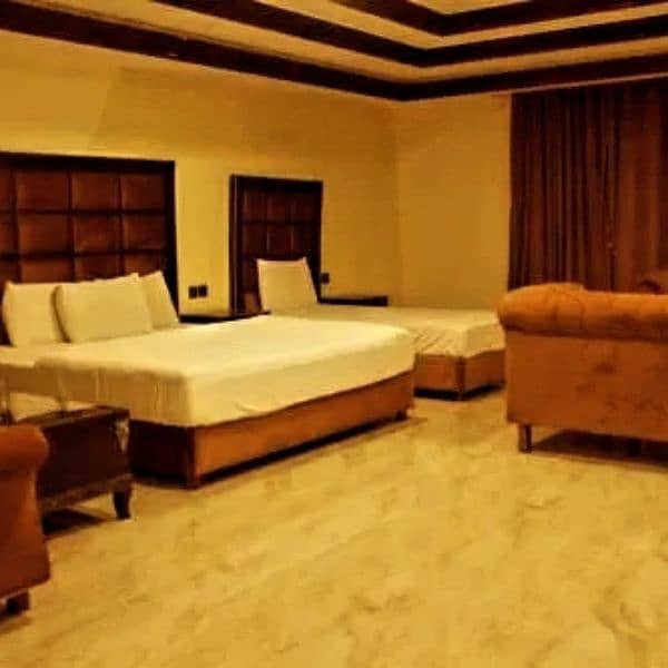 guest house Karachi Pakistan room available VIP location 100% secure 4