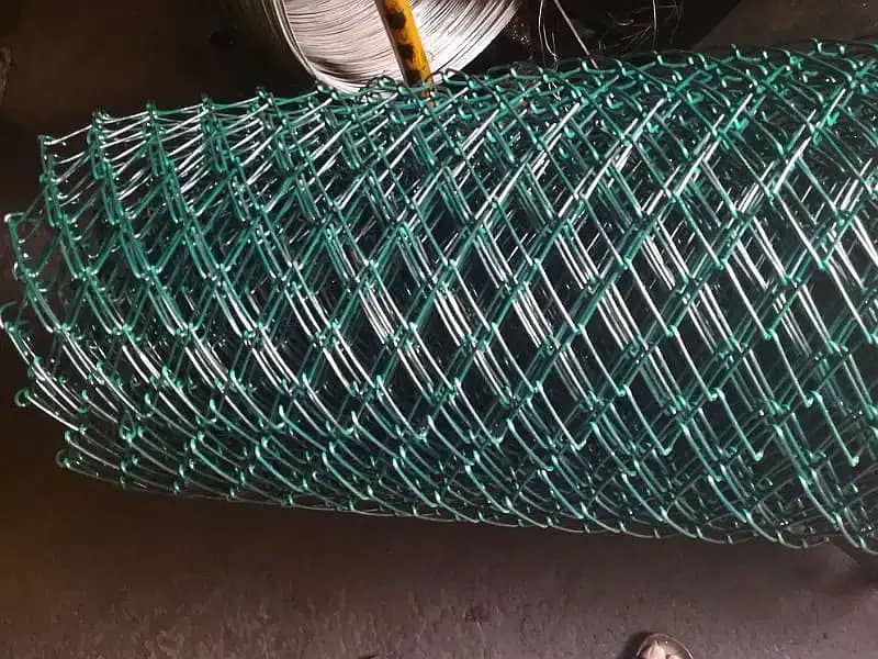 Chainlink fencing PVC coated 5mm 03007028033, razor wire 2