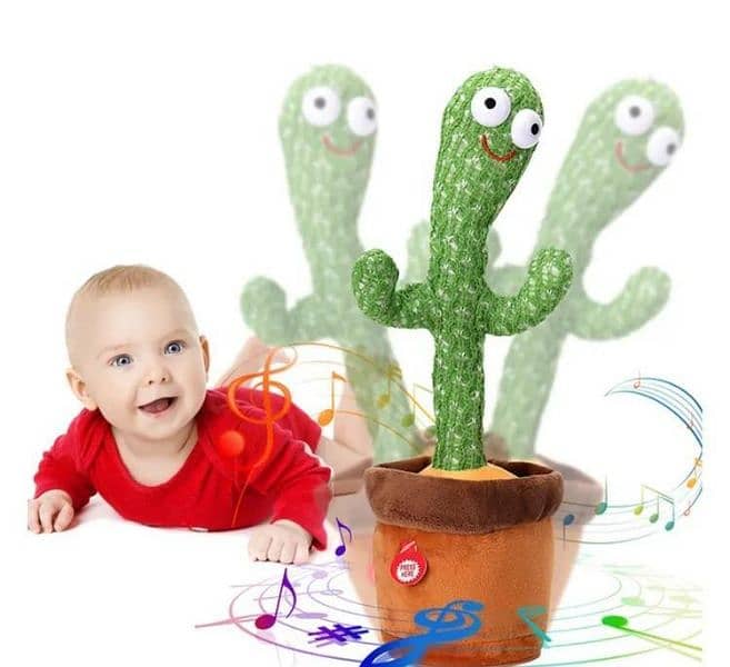 Dancing Cactus Plush toy for kids 1