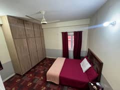 one fully furnished room attach bath only for job holder ladies 0