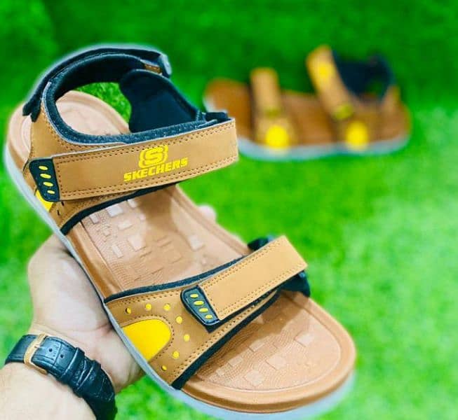 man's Rexine casual sandals / All Pakistan home dilvery 0
